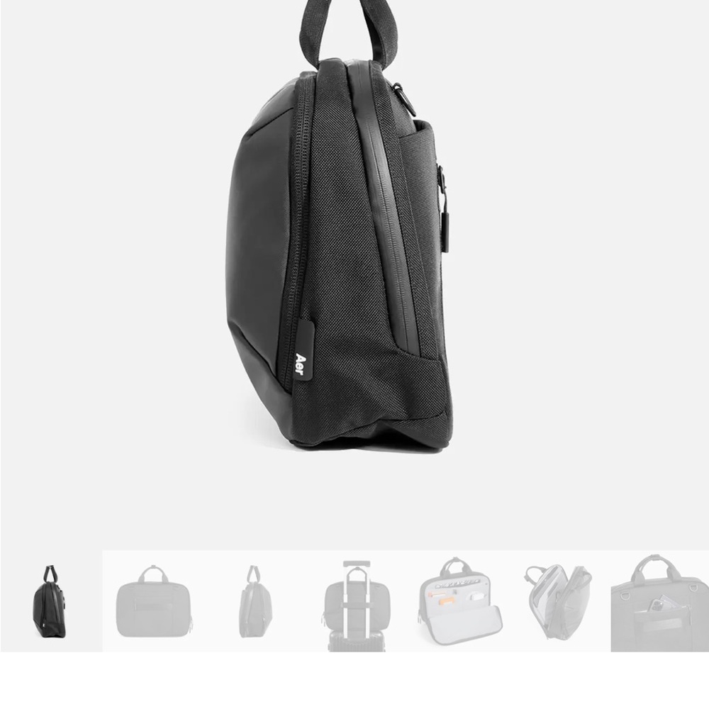 Stylish Gray Laptop Bag for Men - Picture 2 of 14